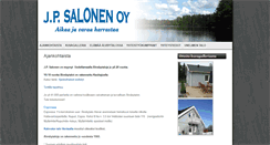 Desktop Screenshot of jpsalonen.fi
