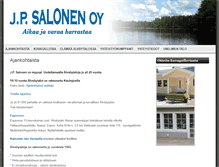 Tablet Screenshot of jpsalonen.fi